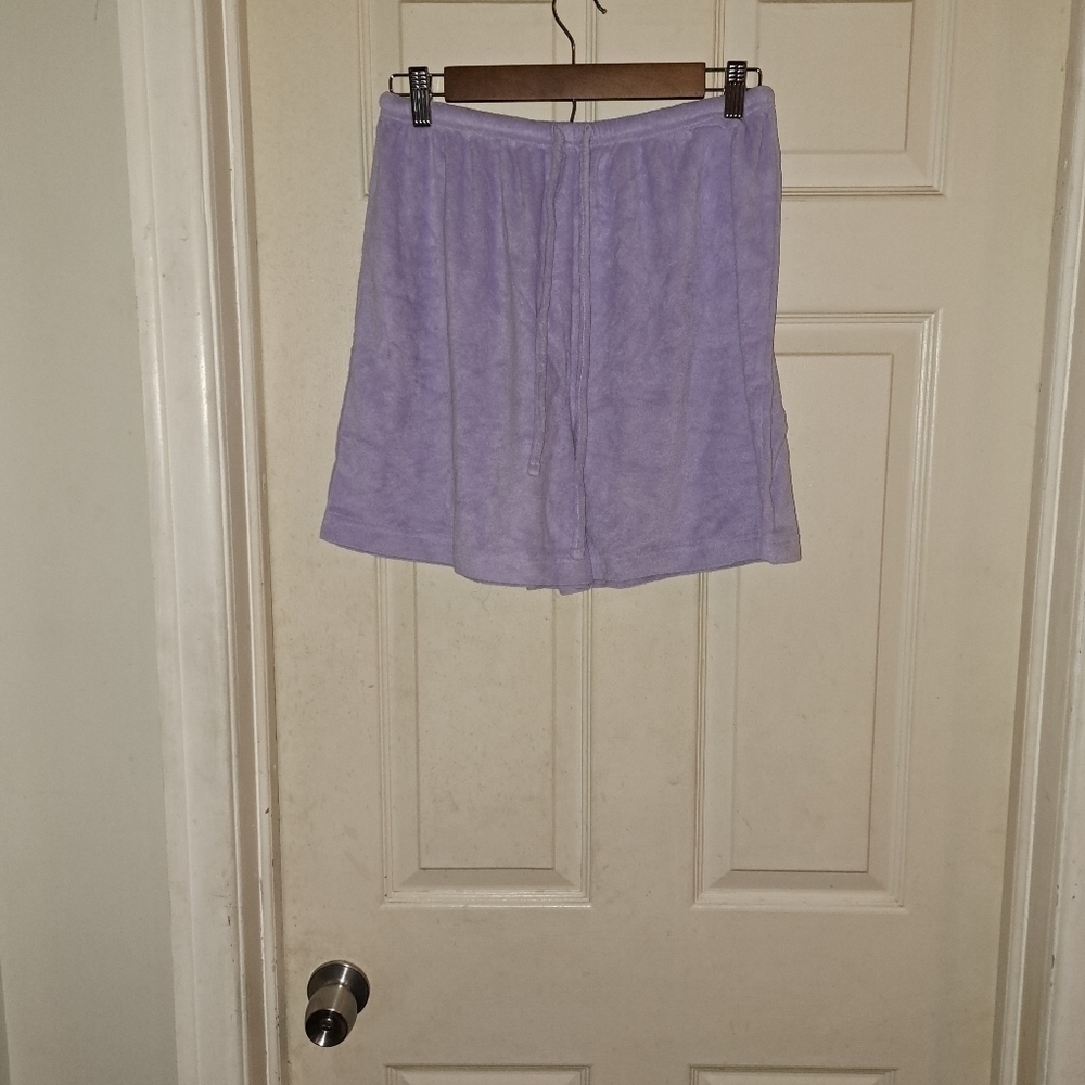 No brand purple terrycloth Shorts size medium 5/$25